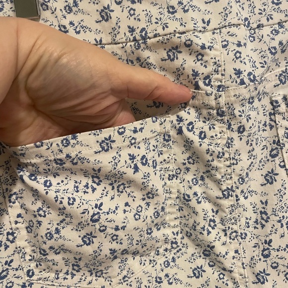 Floral Print Pants Mario Serrani Italy Size XXL - Picture 5 of 6